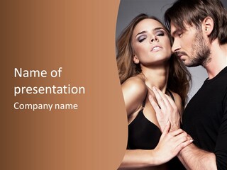 Company Table Conference PowerPoint Template