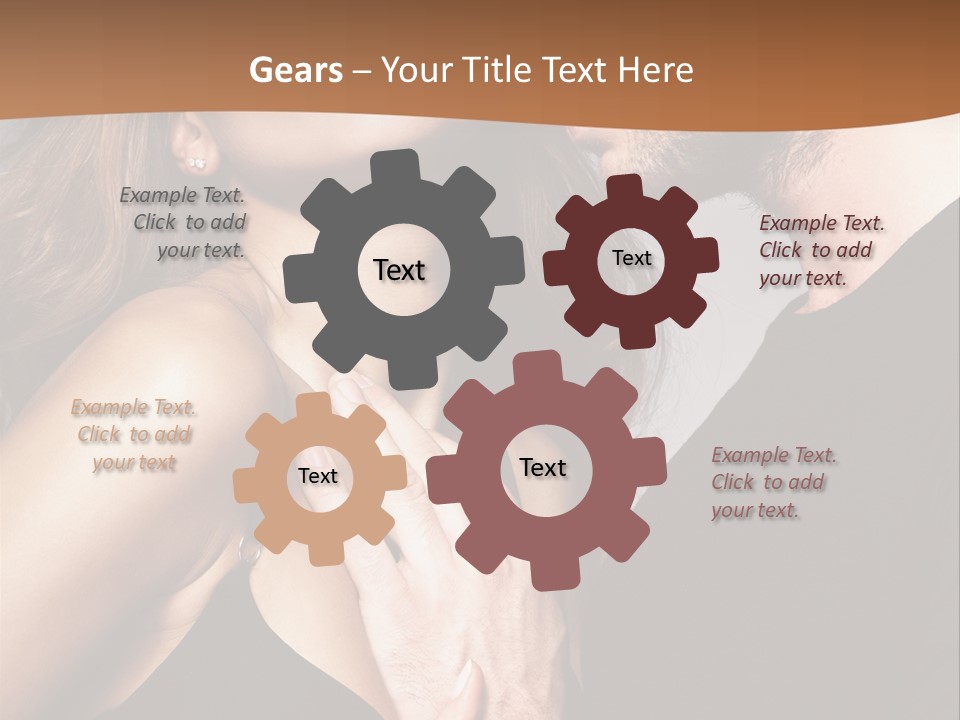 Company Table Conference PowerPoint Template