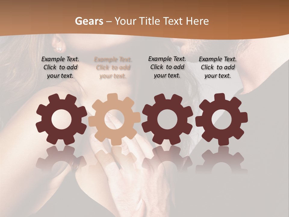 Company Table Conference PowerPoint Template