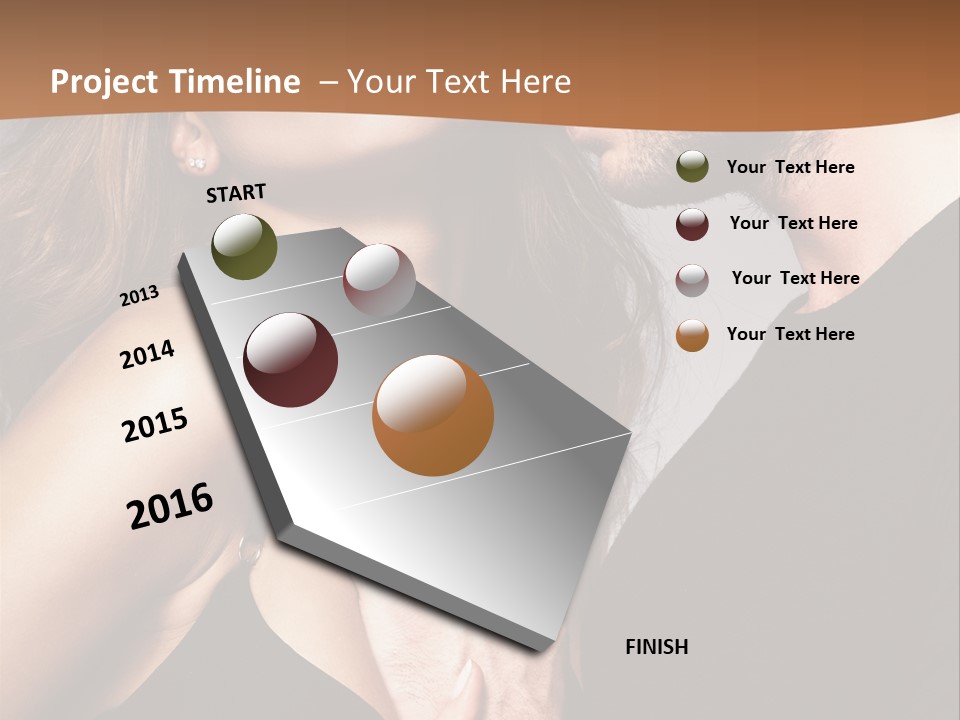 Company Table Conference PowerPoint Template