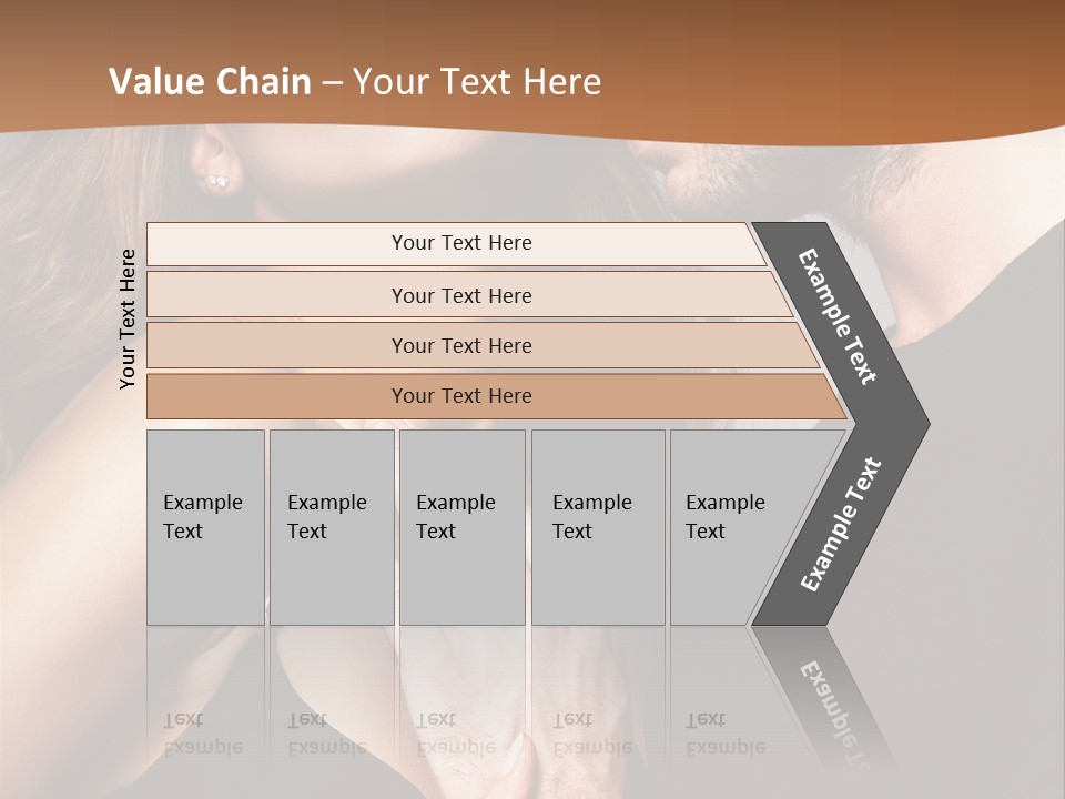 Company Table Conference PowerPoint Template