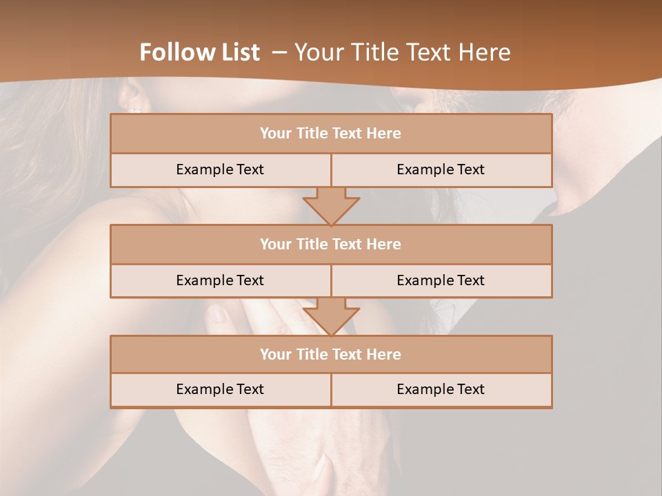 Company Table Conference PowerPoint Template