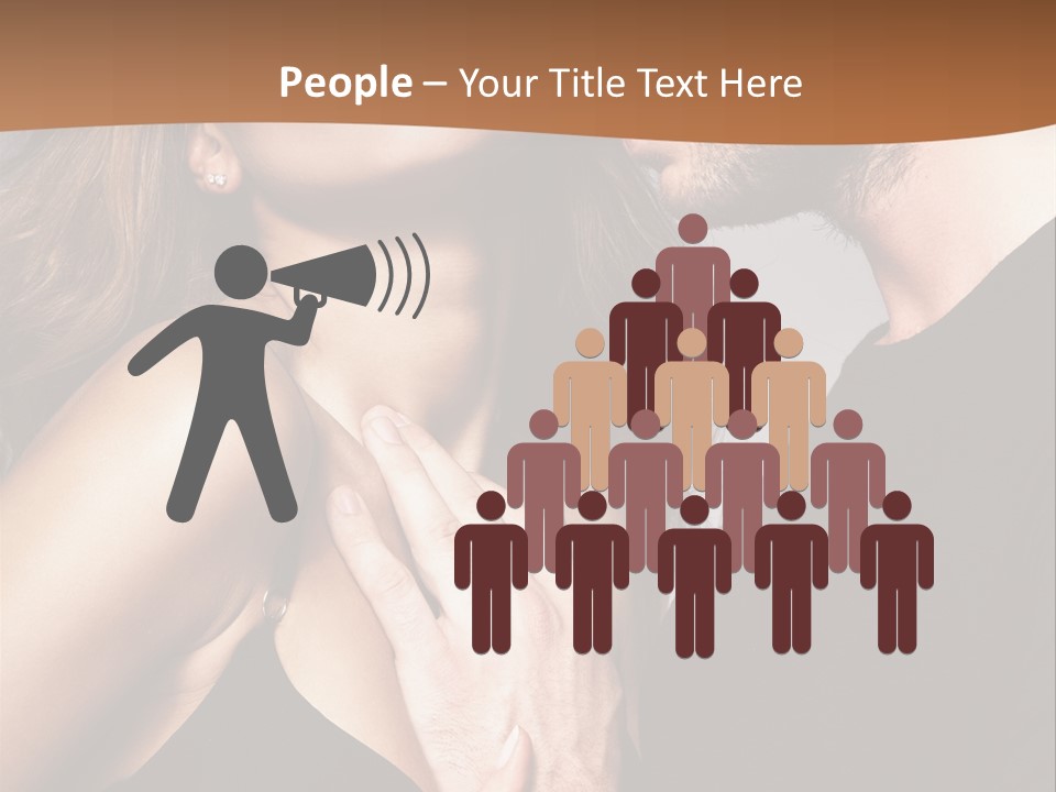 Company Table Conference PowerPoint Template