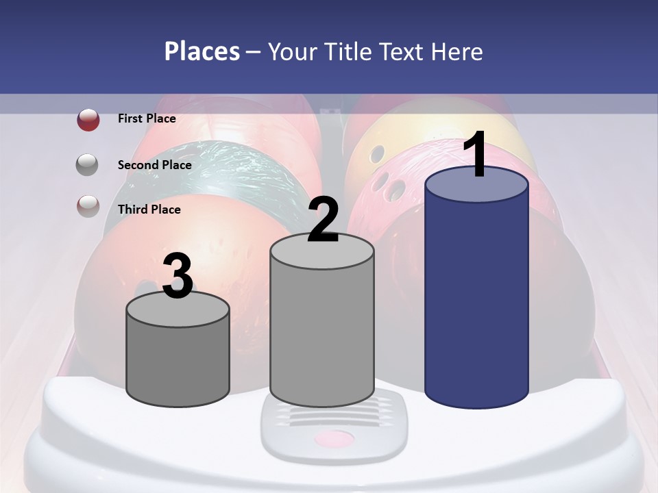 Ball Horizontal Pink PowerPoint Template