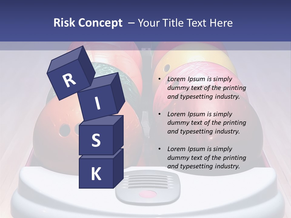 Ball Horizontal Pink PowerPoint Template