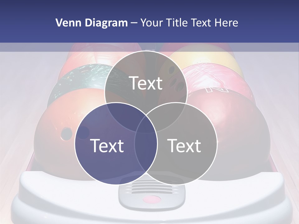 Ball Horizontal Pink PowerPoint Template