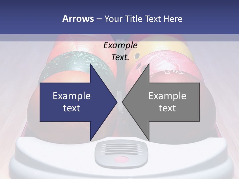 Ball Horizontal Pink PowerPoint Template