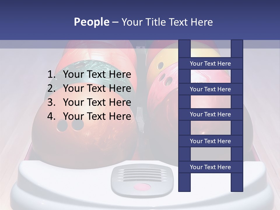 Ball Horizontal Pink PowerPoint Template