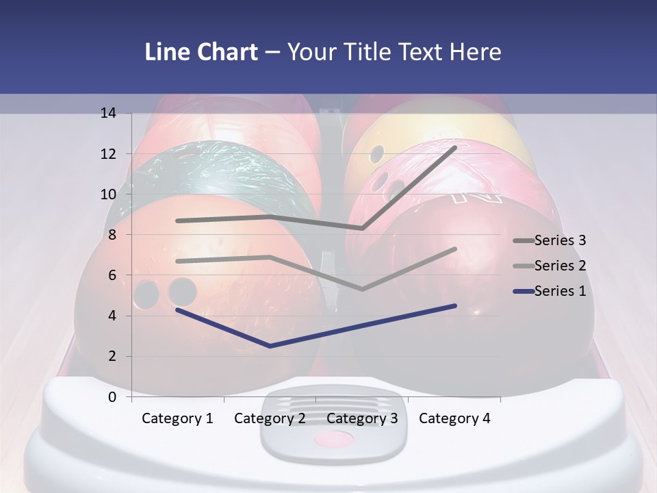 Ball Horizontal Pink PowerPoint Template