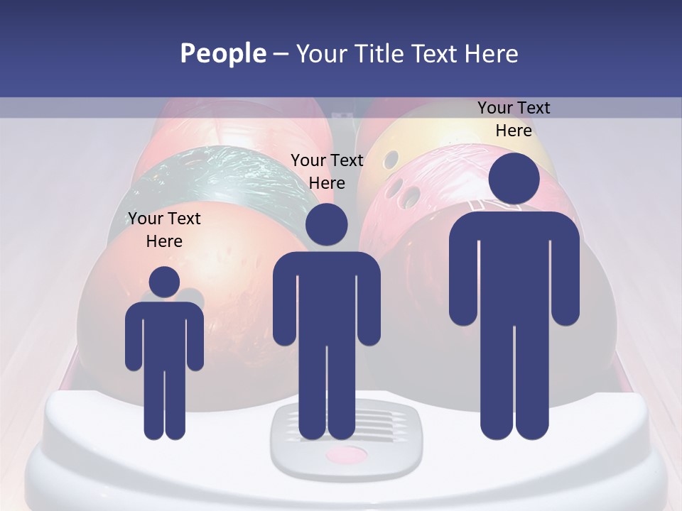 Ball Horizontal Pink PowerPoint Template