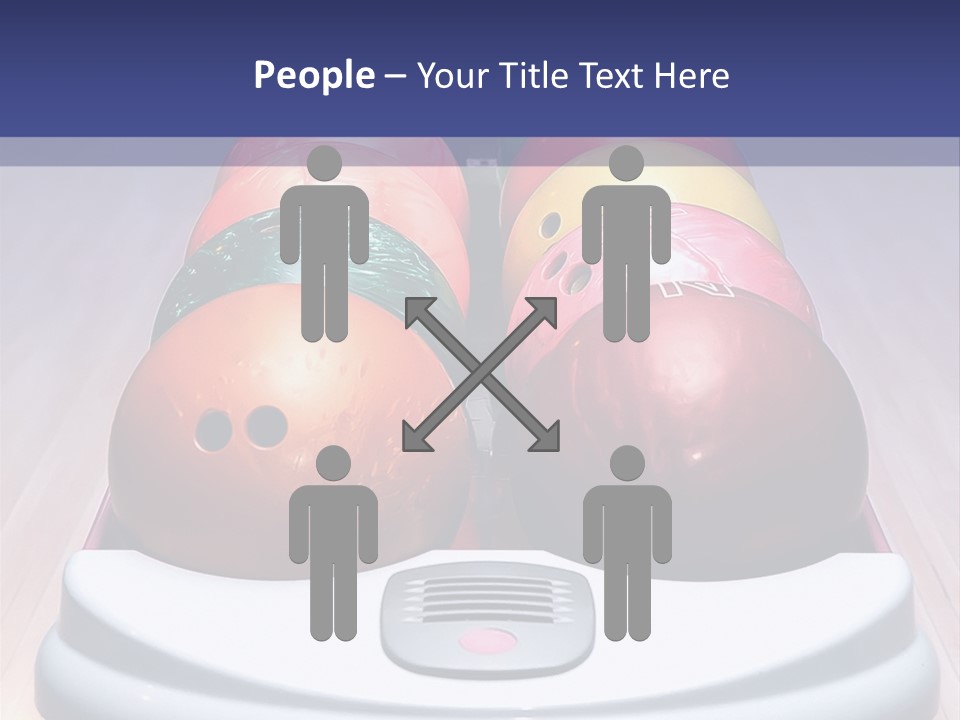 Ball Horizontal Pink PowerPoint Template