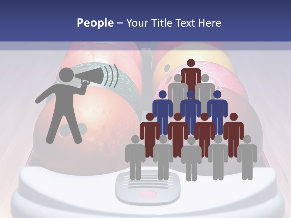 Ball Horizontal Pink PowerPoint Template