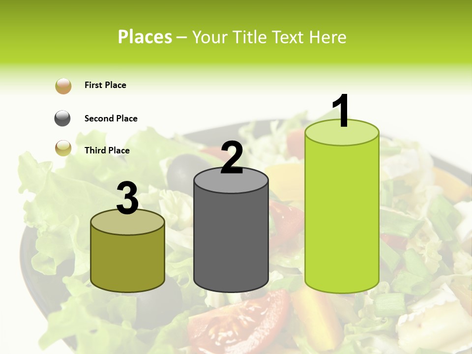 Vegetarian Bright Nutritious PowerPoint Template