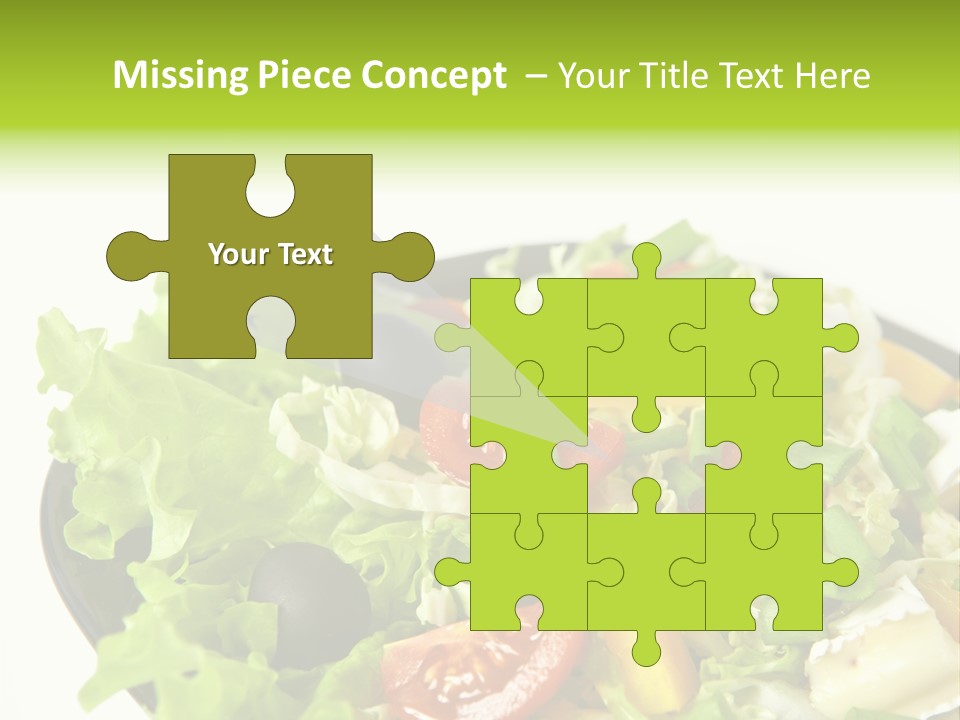 Vegetarian Bright Nutritious PowerPoint Template