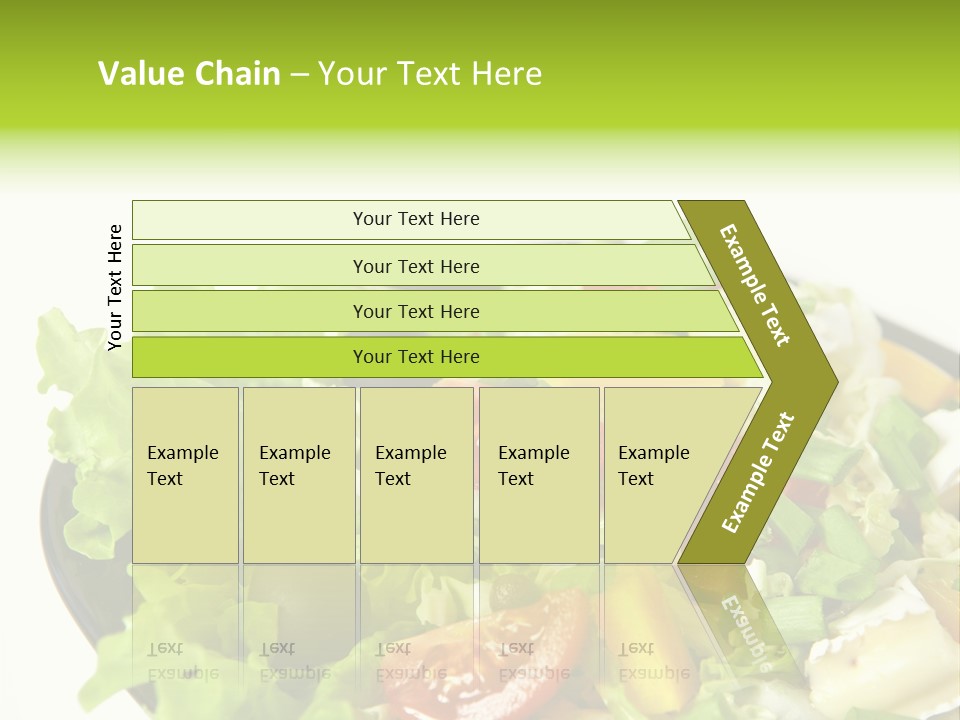 Vegetarian Bright Nutritious PowerPoint Template