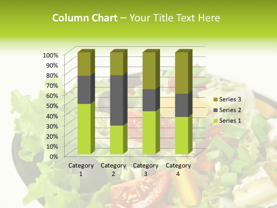 Vegetarian Bright Nutritious PowerPoint Template