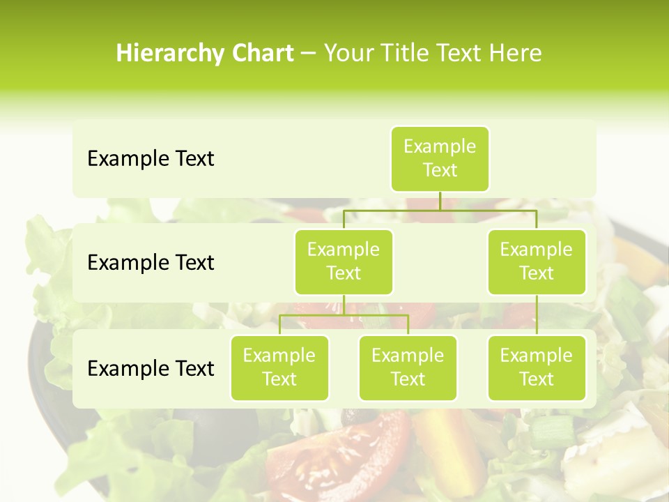 Vegetarian Bright Nutritious PowerPoint Template