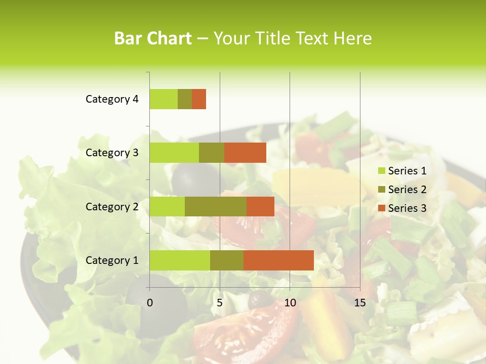 Vegetarian Bright Nutritious PowerPoint Template