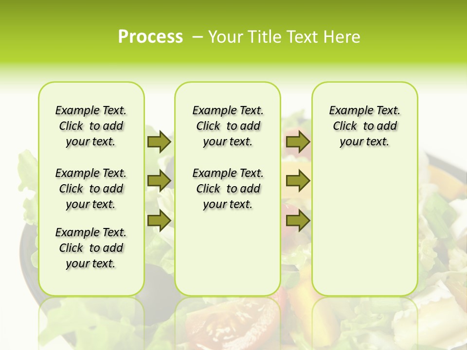 Vegetarian Bright Nutritious PowerPoint Template