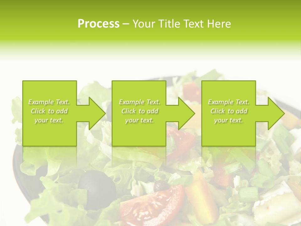 Vegetarian Bright Nutritious PowerPoint Template