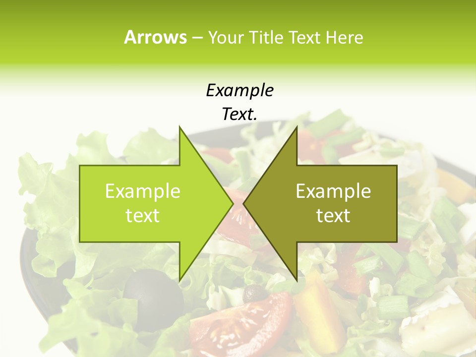 Vegetarian Bright Nutritious PowerPoint Template