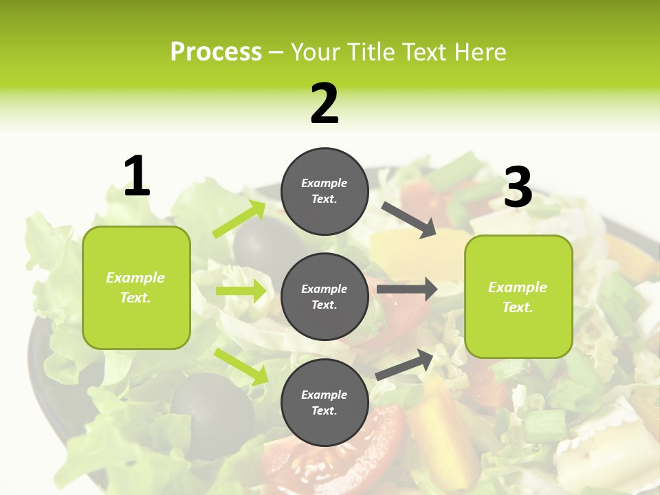 Vegetarian Bright Nutritious PowerPoint Template