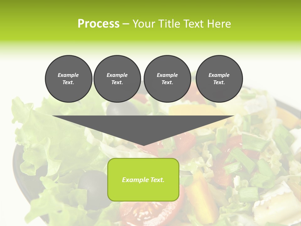 Vegetarian Bright Nutritious PowerPoint Template