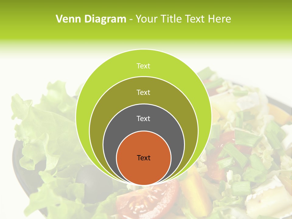 Vegetarian Bright Nutritious PowerPoint Template