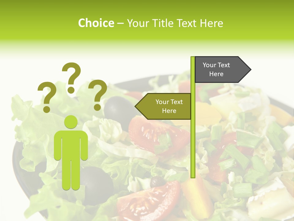 Vegetarian Bright Nutritious PowerPoint Template