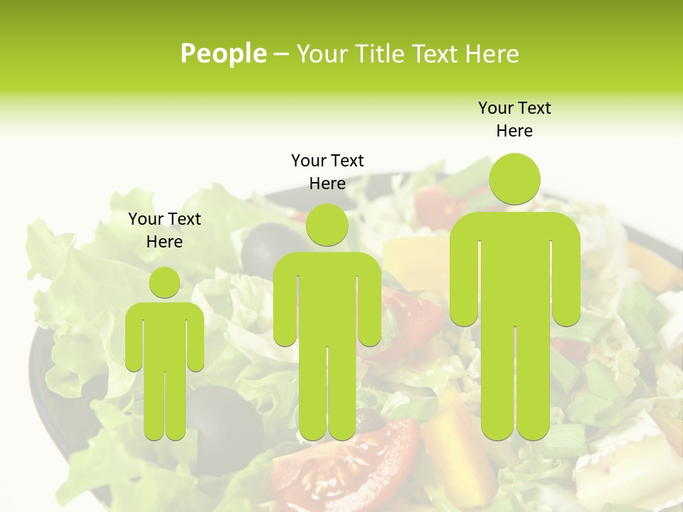 Vegetarian Bright Nutritious PowerPoint Template