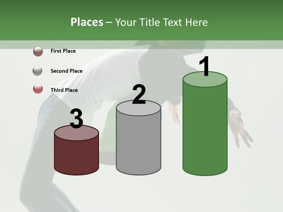 Casual Bend Skill PowerPoint Template