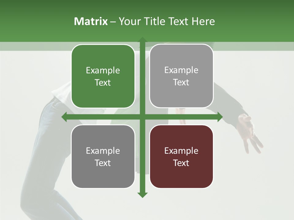 Casual Bend Skill PowerPoint Template