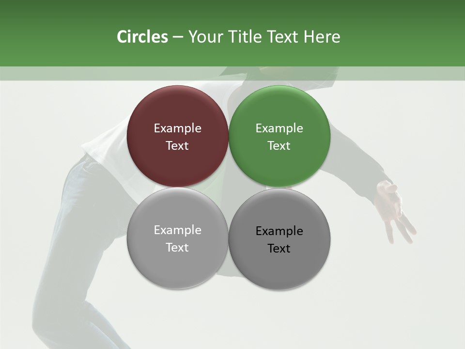 Casual Bend Skill PowerPoint Template