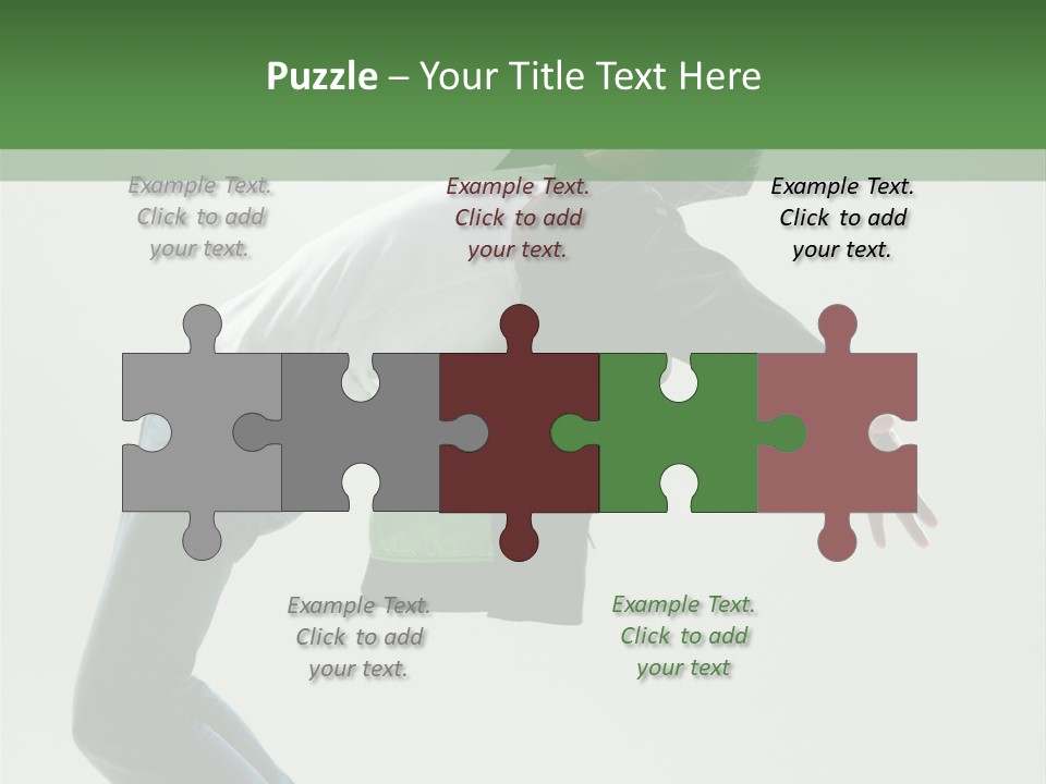 Casual Bend Skill PowerPoint Template