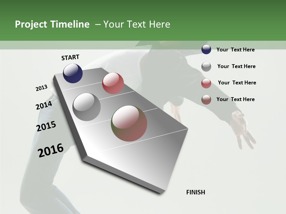 Casual Bend Skill PowerPoint Template