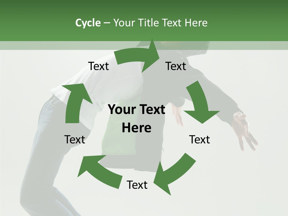 Casual Bend Skill PowerPoint Template