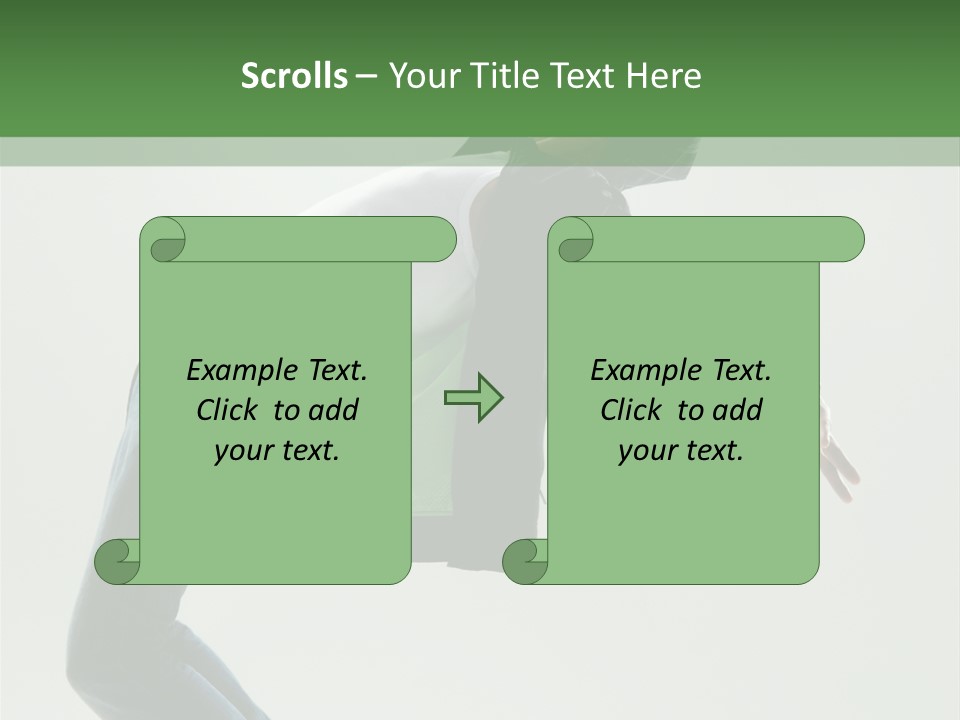 Casual Bend Skill PowerPoint Template