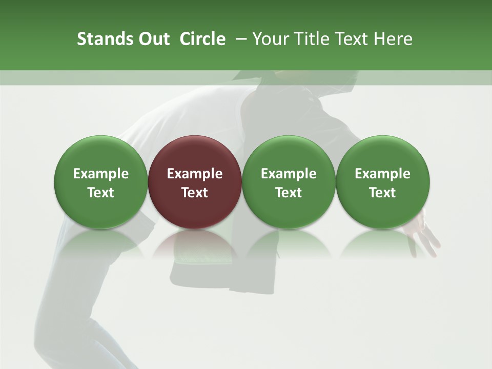 Casual Bend Skill PowerPoint Template