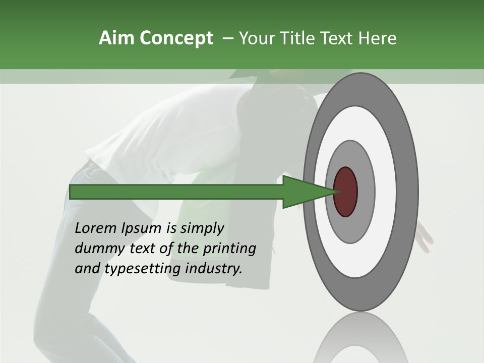 Casual Bend Skill PowerPoint Template