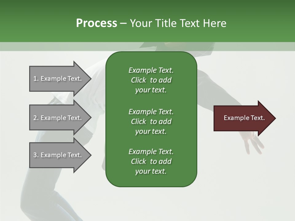 Casual Bend Skill PowerPoint Template