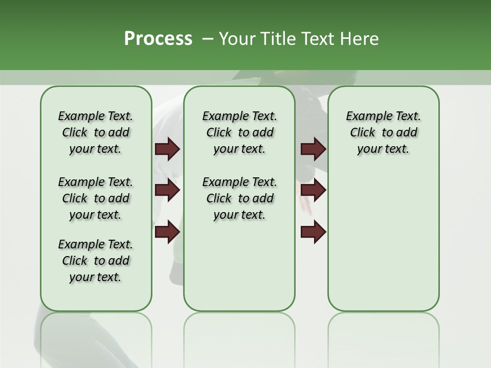 Casual Bend Skill PowerPoint Template