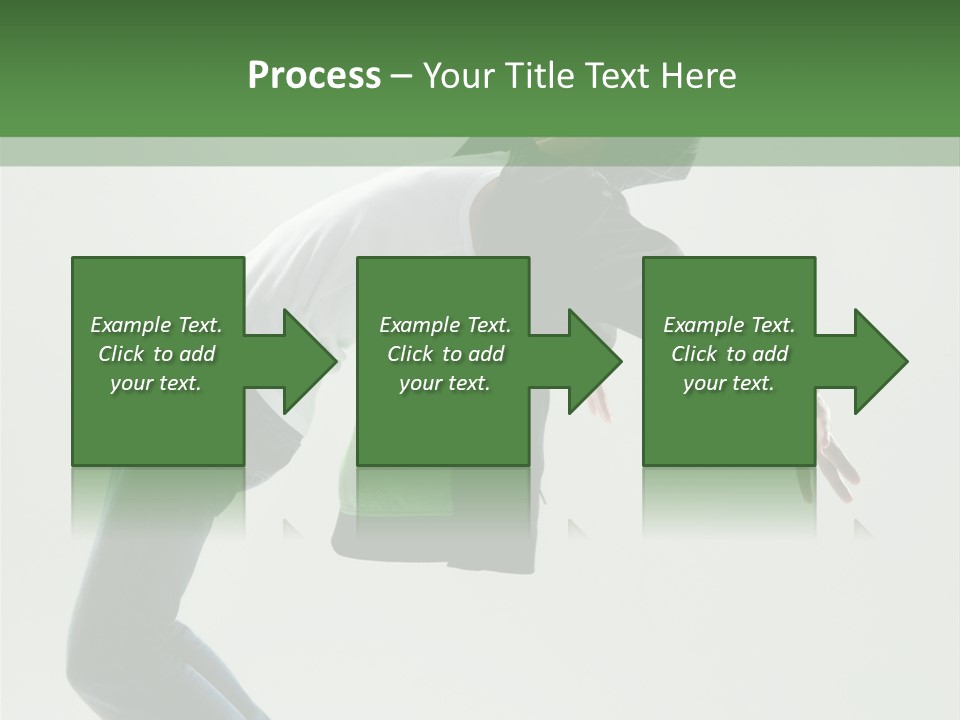 Casual Bend Skill PowerPoint Template