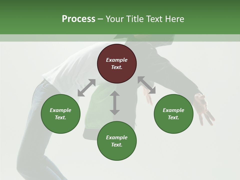 Casual Bend Skill PowerPoint Template