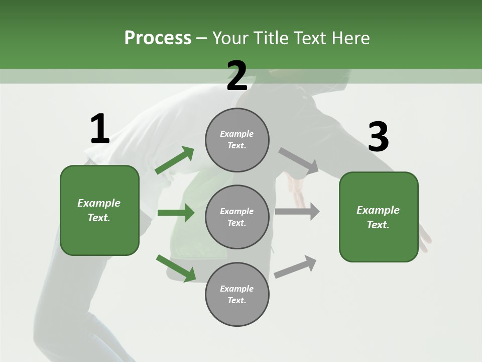 Casual Bend Skill PowerPoint Template