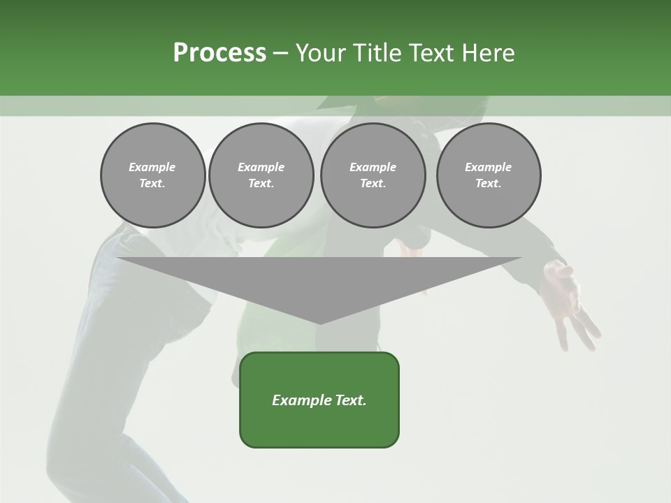 Casual Bend Skill PowerPoint Template