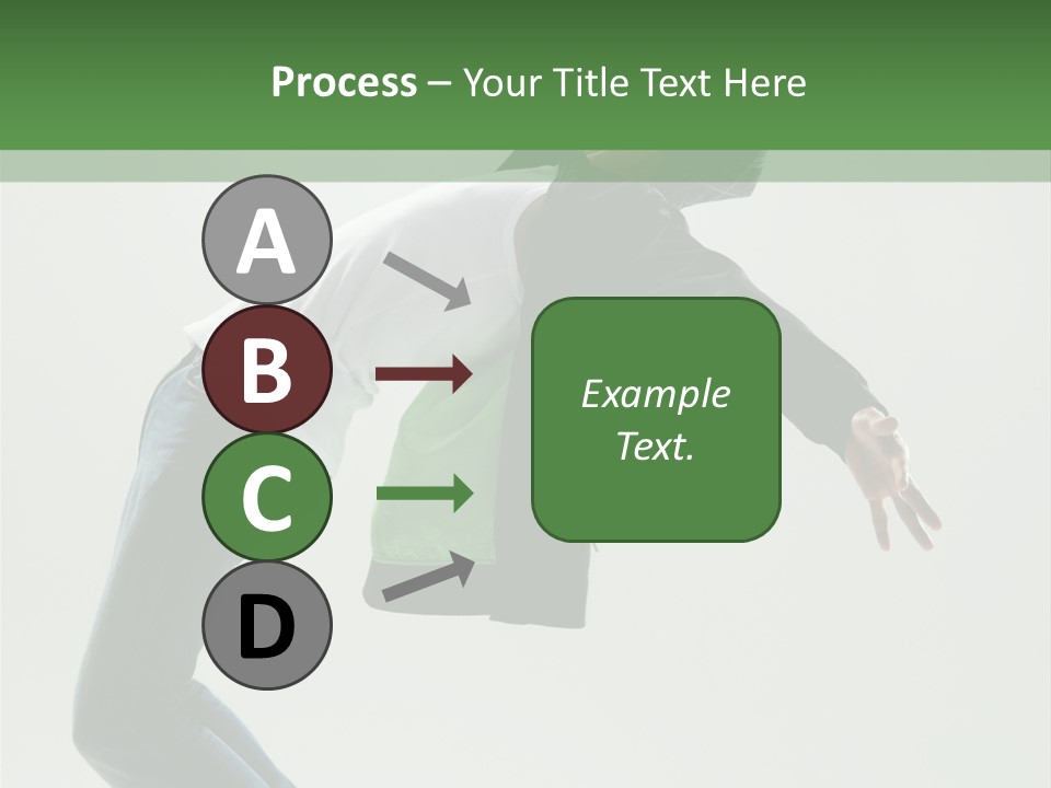 Casual Bend Skill PowerPoint Template