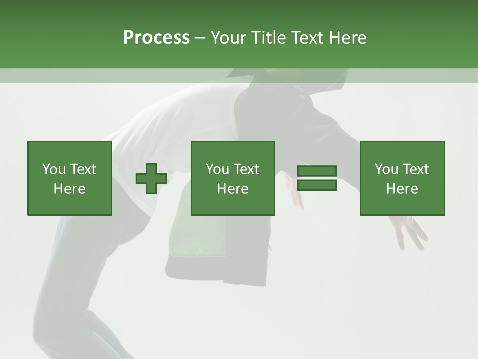 Casual Bend Skill PowerPoint Template