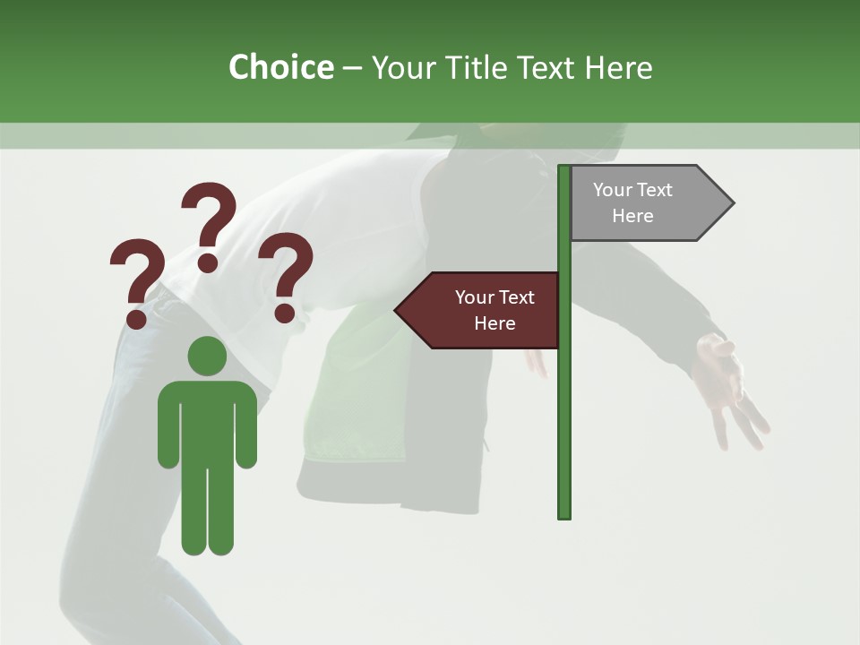 Casual Bend Skill PowerPoint Template