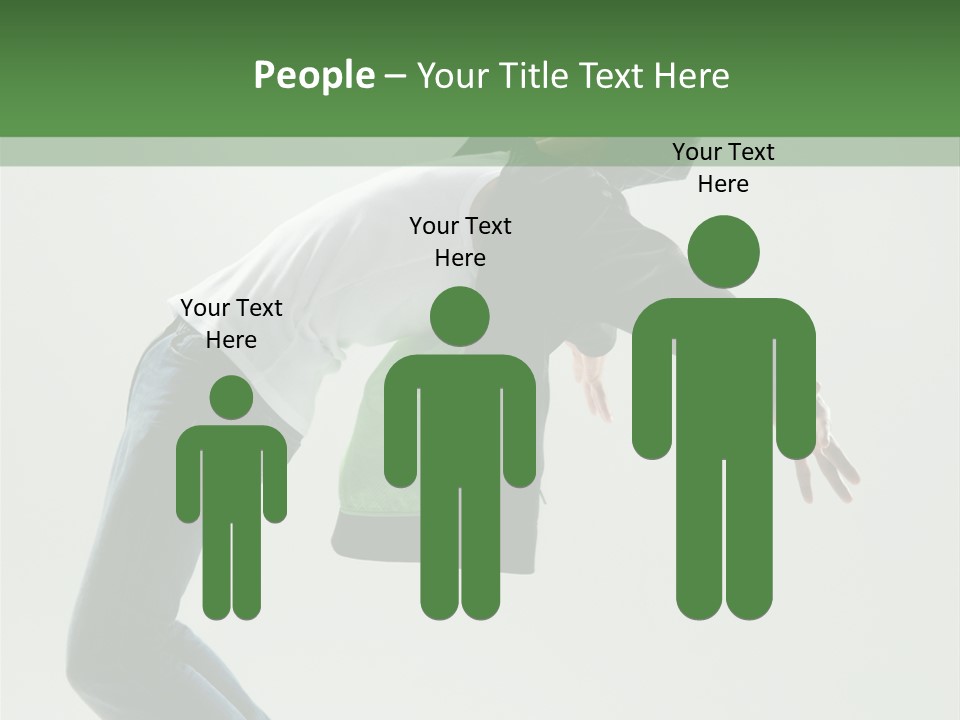 Casual Bend Skill PowerPoint Template