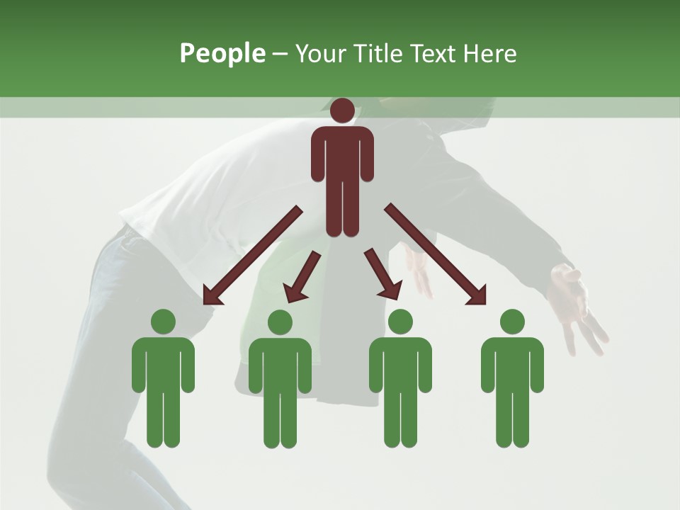 Casual Bend Skill PowerPoint Template